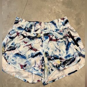Lululemon running shorts size 6